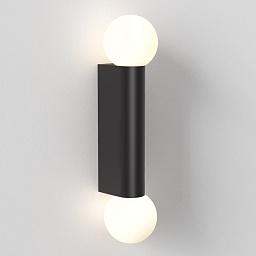 Настенный светильник Astro Lighting Ortona Twin матовый черный