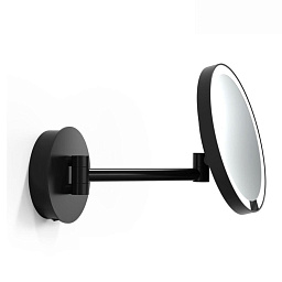 0125660 Decor Walther Just зеркало с подсветкой черный матовый