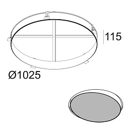 274 94 1010 Delta Light OPTIONS SUPERNOVA 95 ВСТРАИВАЕМЫЙ КОМПЛЕКТ