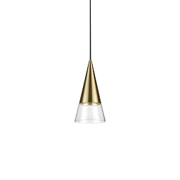 321479 Ideal Lux CONO SP1 OTTONE подвесной светильник
