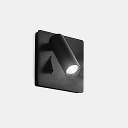 250113 Ideal Lux LITE AP NERO встраиваемый настенный светильник черный