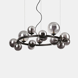 271385 PERLAGE SP14 Ideal Lux подвесной светильник ЧЕРНЫЙ