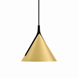 SPJM0132ORNELED Axolight Jewel SP Mono 01 LED дизайнерский подвес золотой; чёрный