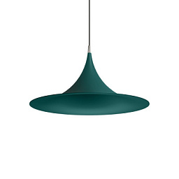 CA025AGKEZZ Linea Light Morgana SP Bell подвесной светильник оригинальной формы никель; зелёный