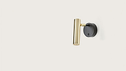 настенный светильник для чтения с цилиндрическим поворотным корпусом