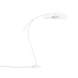 L0840902 VERTIGO Petite Friture Торшер с плафоном лепестковым белый