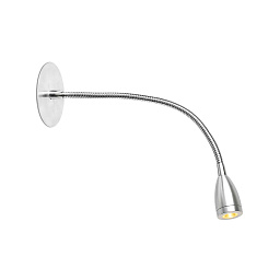 встраиваемый точечный светильник хромированный LED 3 Вт