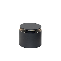 LD1050N3 Zafferano Настольная лампа на батарейках PUSH-UP TAVOLO PRO цилиндрическая, регулируемая, с рассеивателем IP54, темно-серая, лакированная, с регулировкой яркости